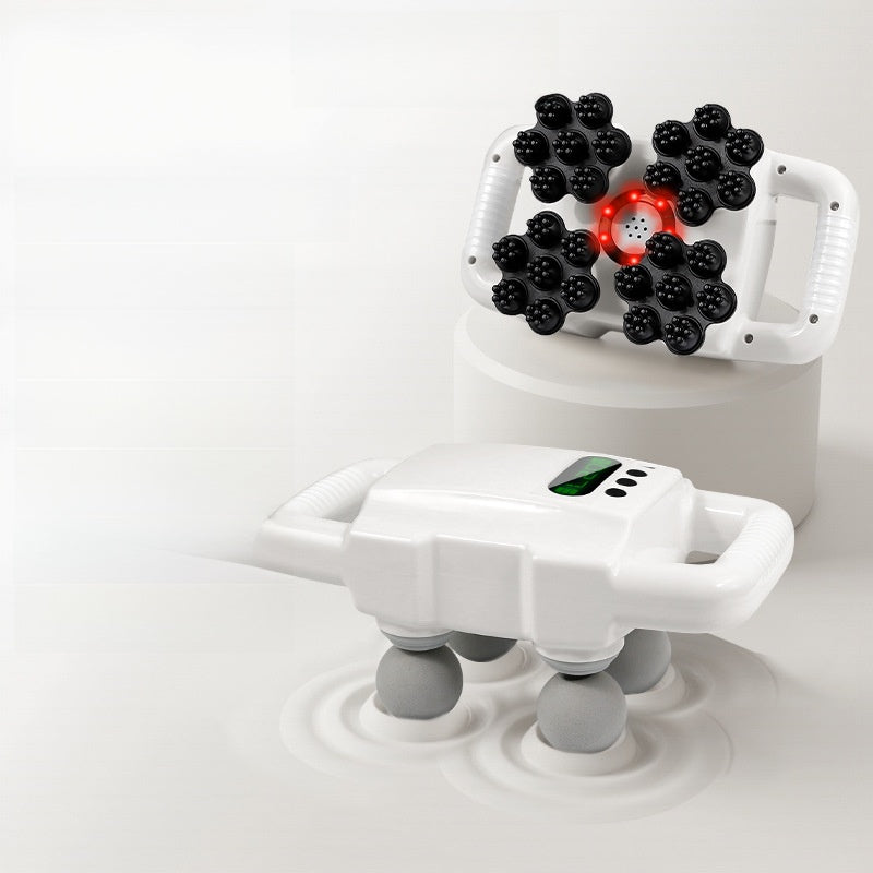 Rechargeable Multi-Head Fascia Gun Muscle Massager